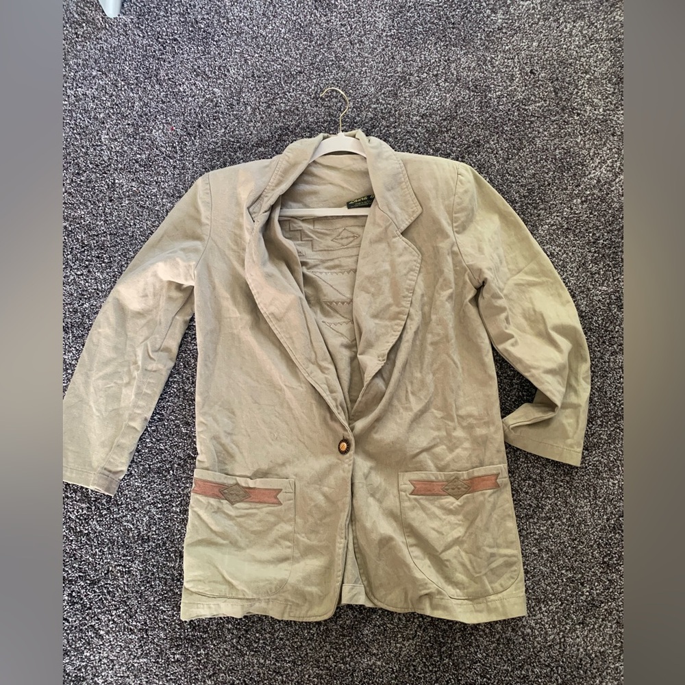 Vintage Western Style Blazer